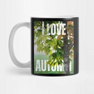 I Love Autumn Mug